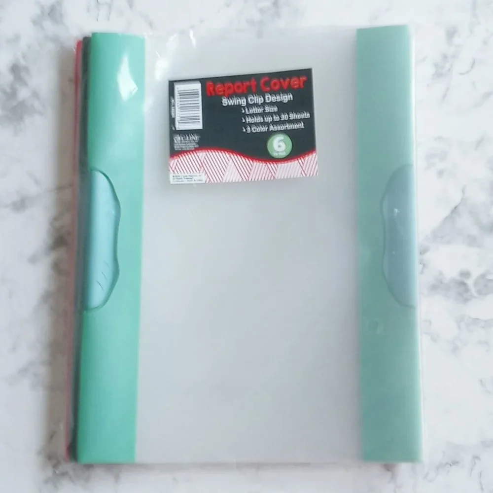 C-Line Report Cover Swing Clip Design 2 Packs